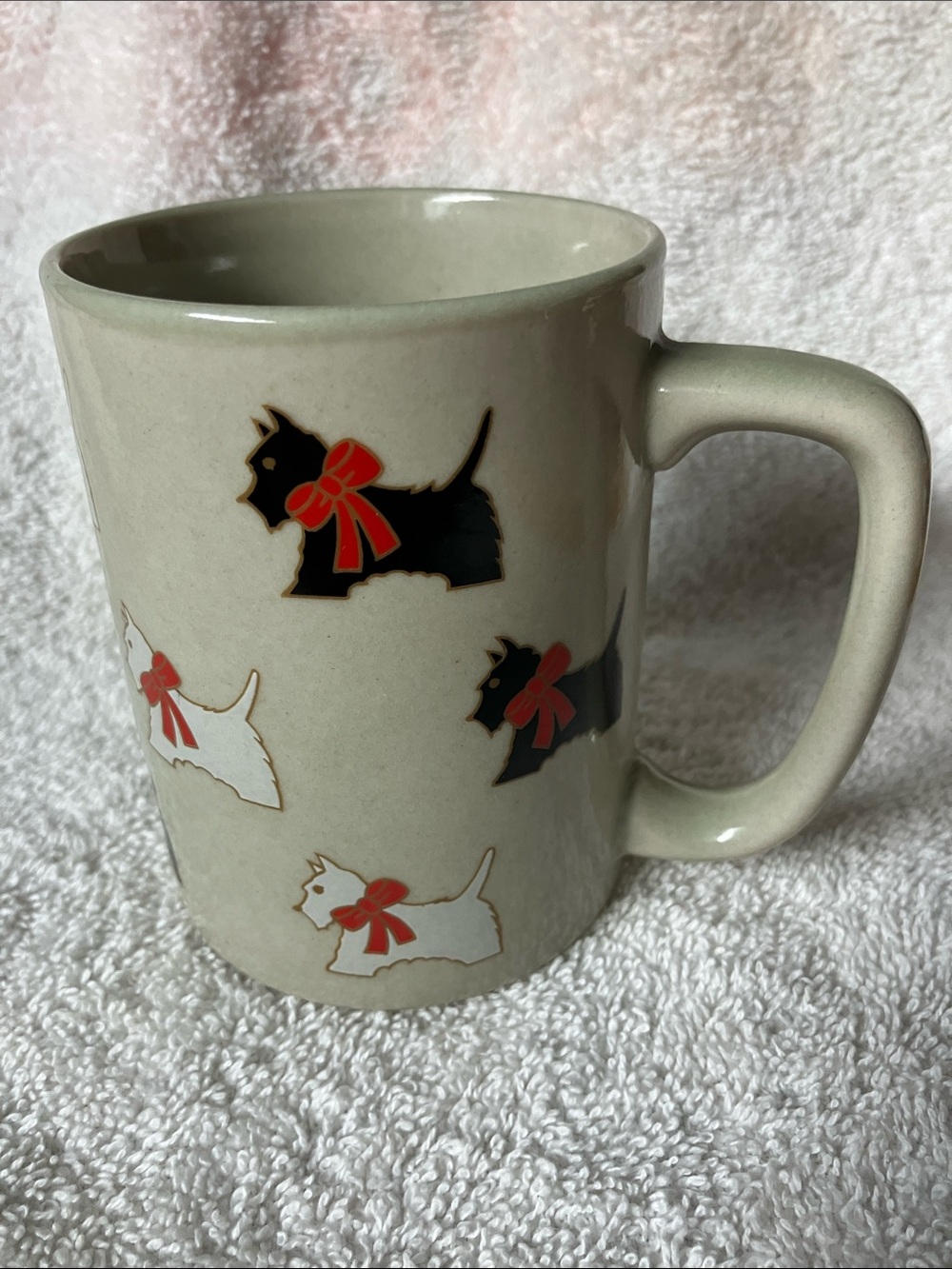 Vintage Otagiri Scottie Dog Mug